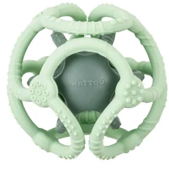 Set de 2 balles en silicone menthe