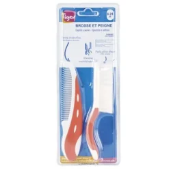Set de coiffure brosse & peigne