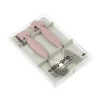 Set de 2 couverts easy-grip deer friends rose