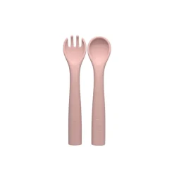 Set de 2 couverts petit croc litchi