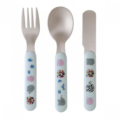 Set de 3 couverts pour bébé elmer