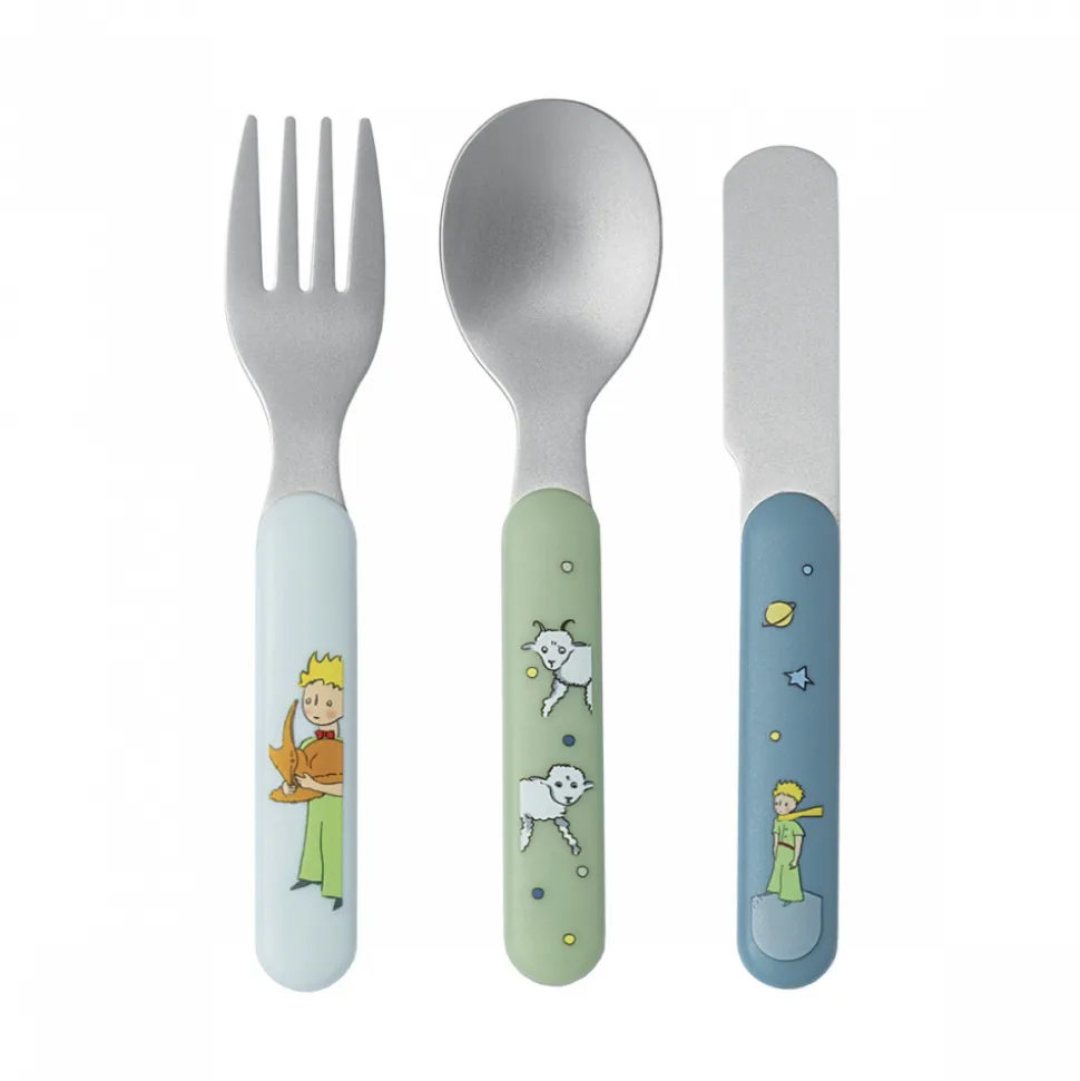 Set de 3 couverts pour bébé le petit prince