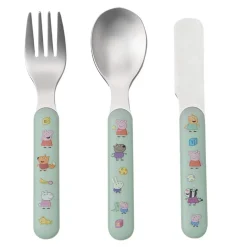 Set de 3 couverts pour bébé peppa pig
