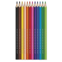 Set de 12 crayons de couleurs aquarellables