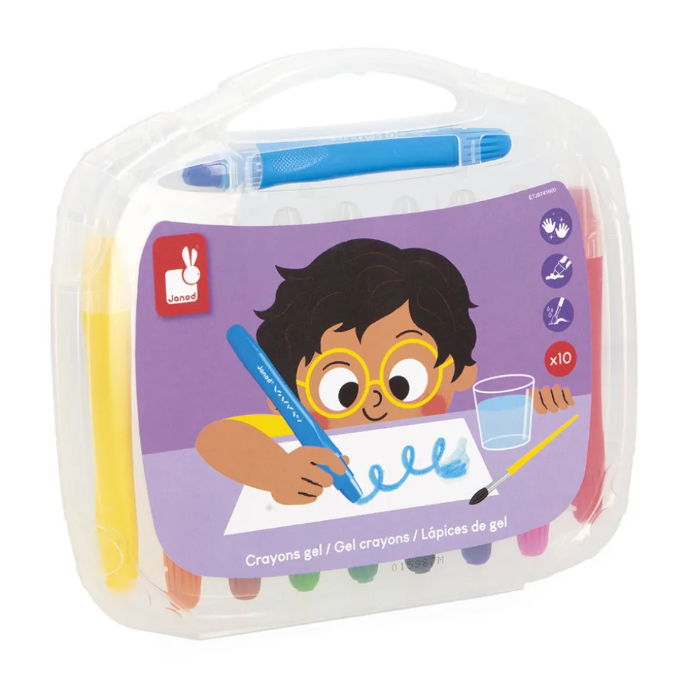 Set de 10 crayons gel