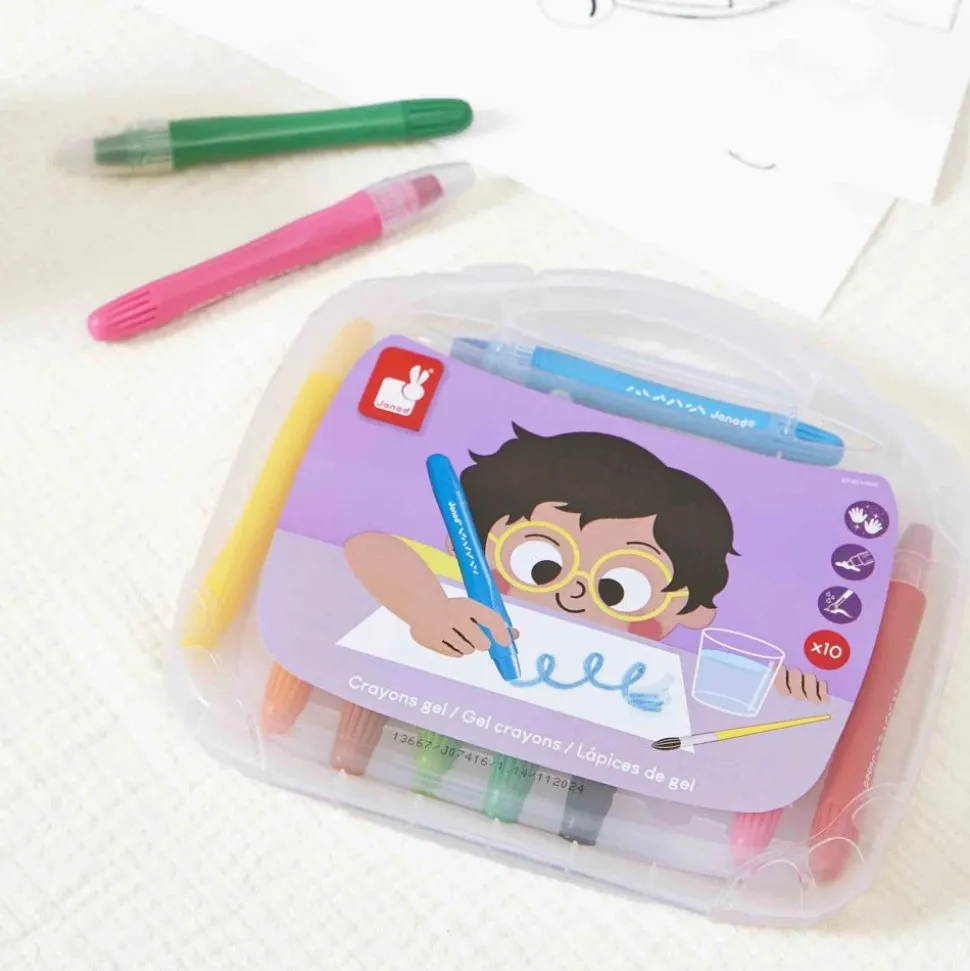 Set de 10 crayons gel