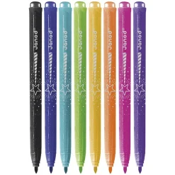 Set de 8 feutres pailletés
