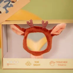 Set de 3 hochets sensoriels lena la licorne