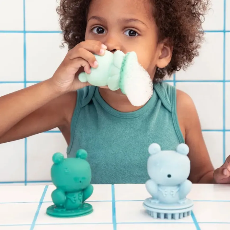 Set de 3 jouets de bain grenouilles