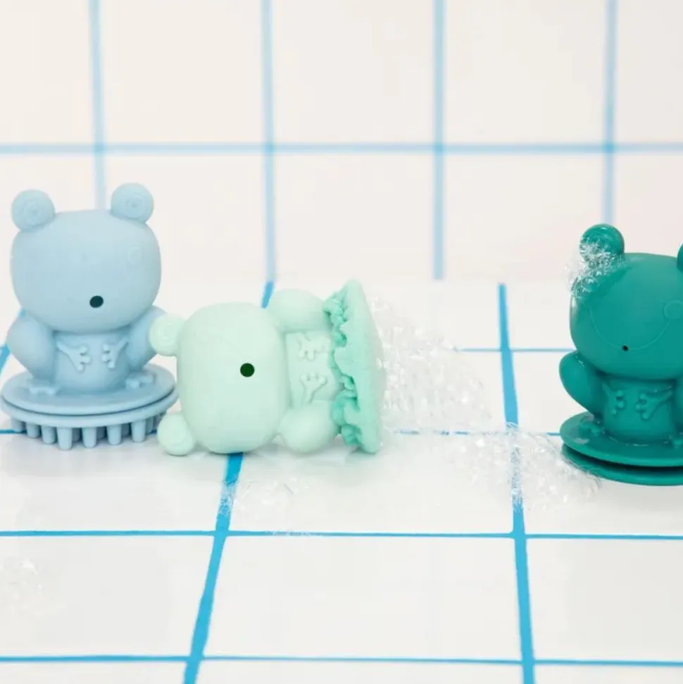 Set de 3 jouets de bain grenouilles