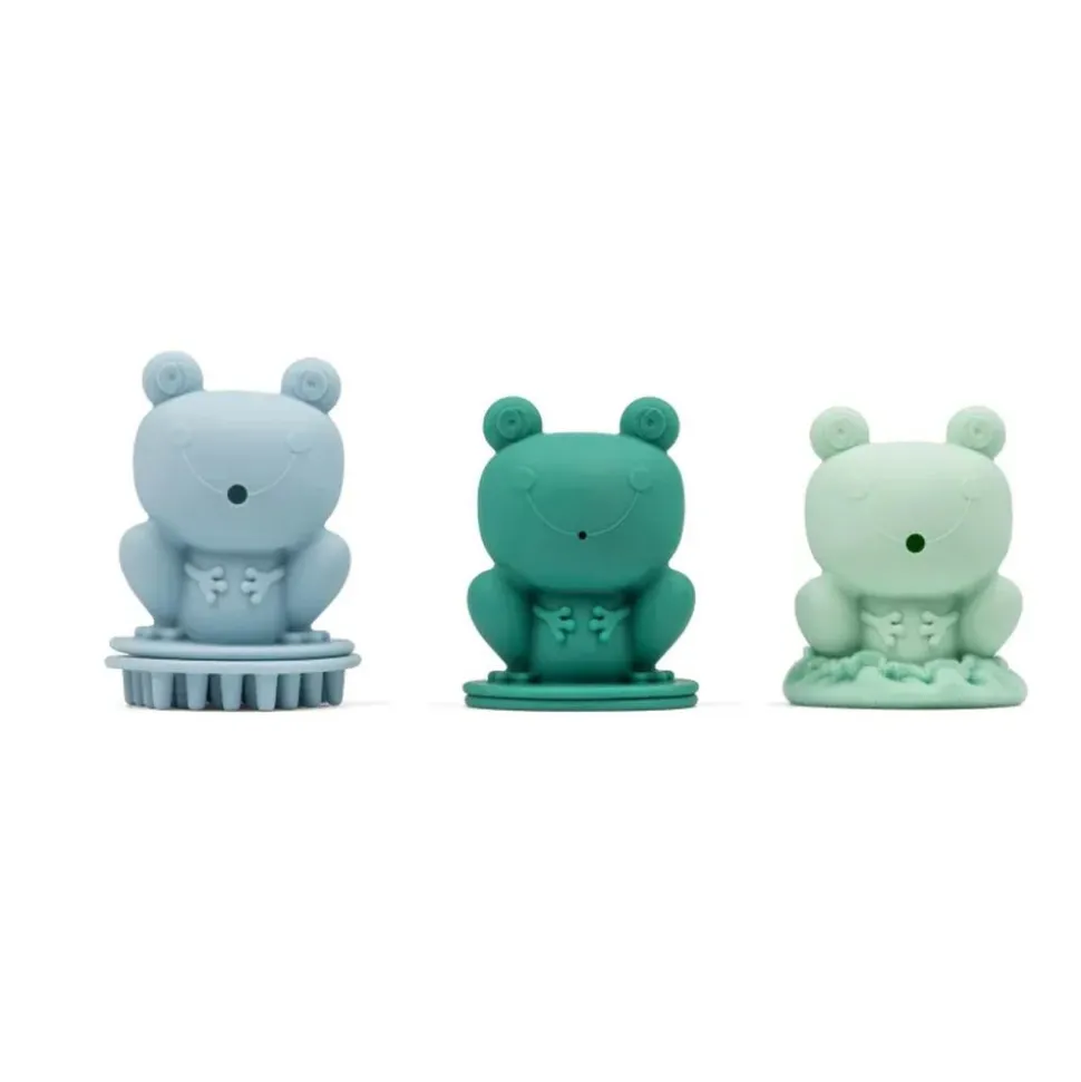 Set de 3 jouets de bain grenouilles