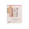Set de 3 langes imprimés - la petite école de danse