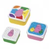Set de 3 lunch box barbapapa