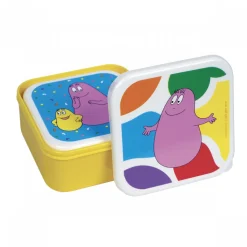 Set de 3 lunch box barbapapa