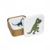 Set de 3 lunch box dinosaure