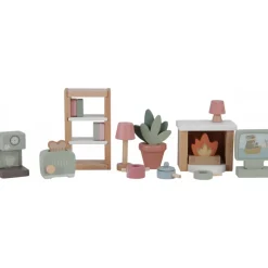 Set de 10 meubles pour maison de poupée fsc