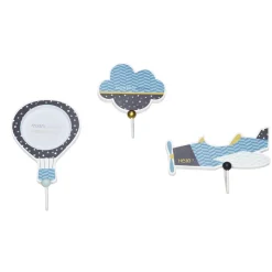 Set de 3 patères lazare