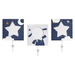 Set de 3 patères merlin