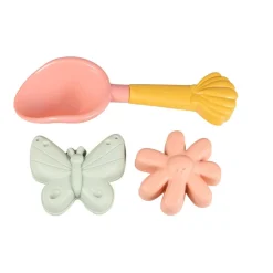 Set de 3 petits jouets de plage flowers & butterflies