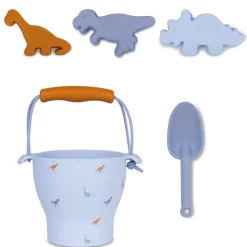 Set de plage silicone - dino