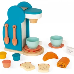 Set du petit déjeuner en bois