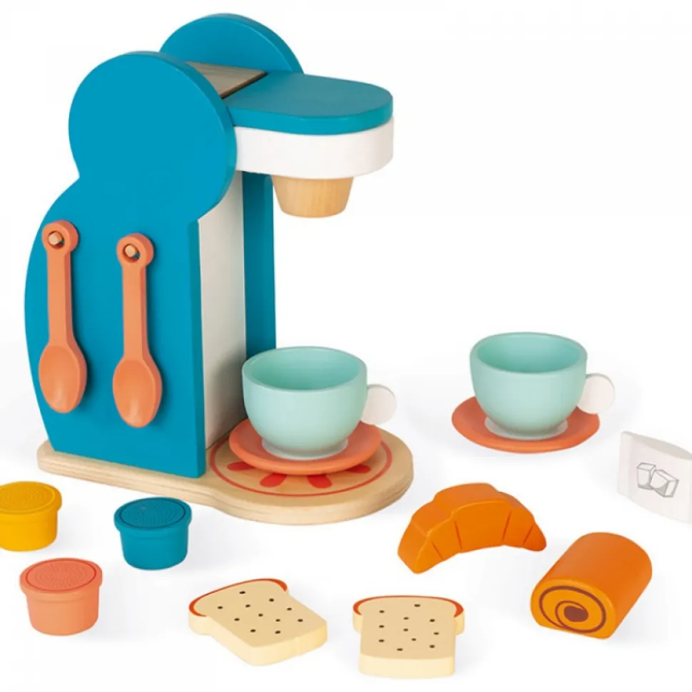 Set du petit déjeuner en bois