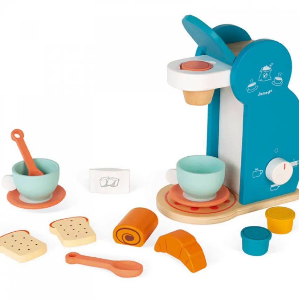 Set du petit déjeuner en bois