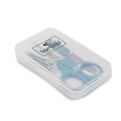 Set manucure avec boite bleu