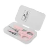 Set manucure avec boite rose