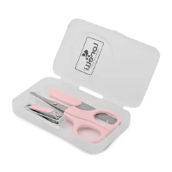 Set manucure avec boite rose