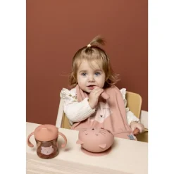 Set premier repas bébé en silicone - mrs. cat