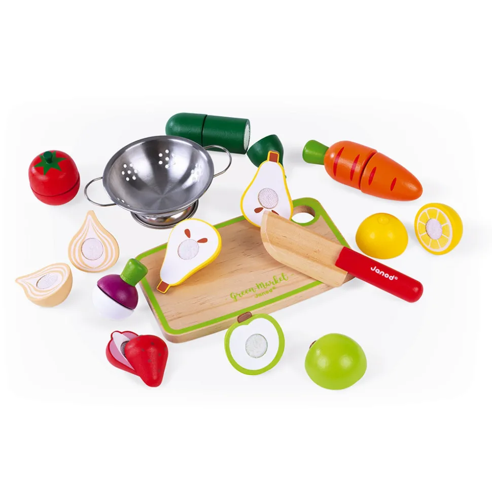 Set xxl de fruits & légumes à découper