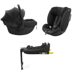 Siege auto 3 en 1 endura safe modular system noir avec base