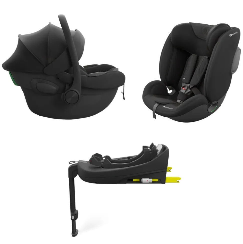 Siege auto 3 en 1 endura safe modular system noir avec base