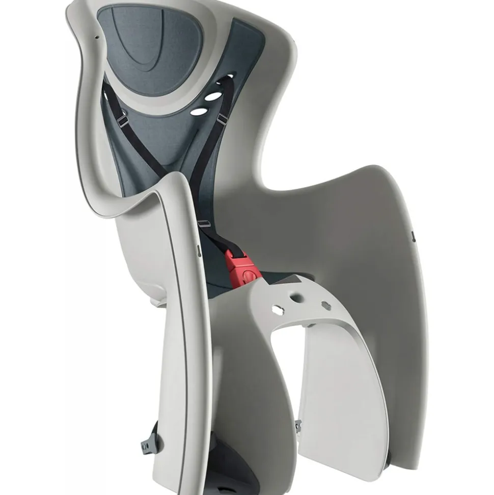 Siège arrière de vélo pour bébé gris