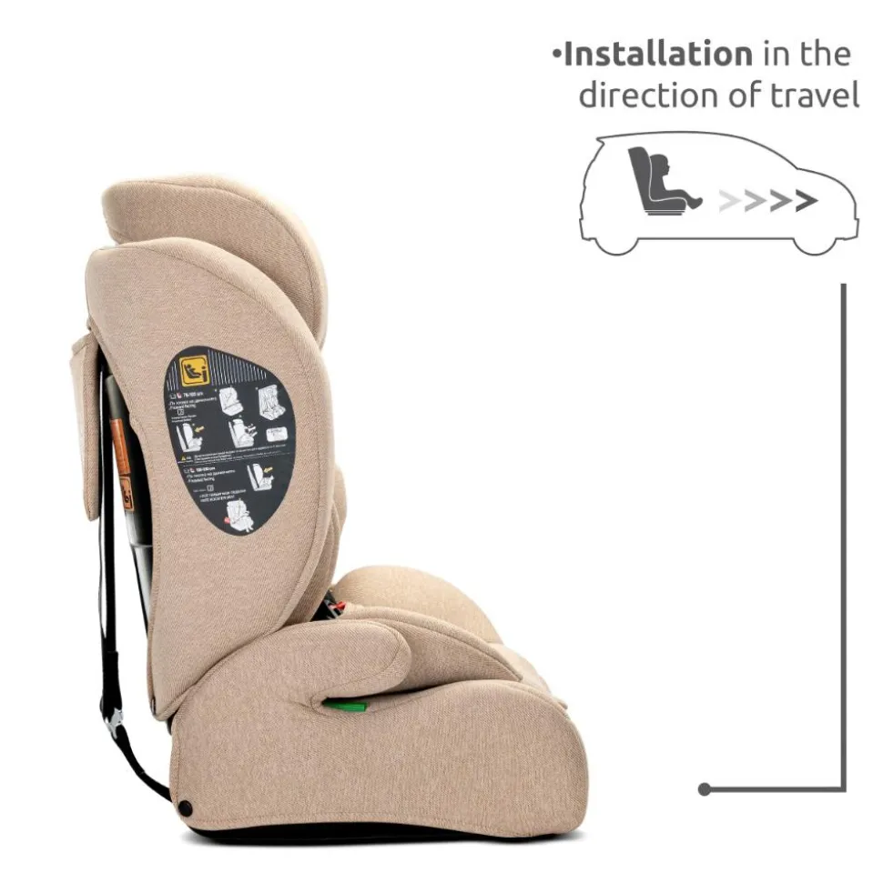 Siège auto adventure 76-150 cm i-size gris