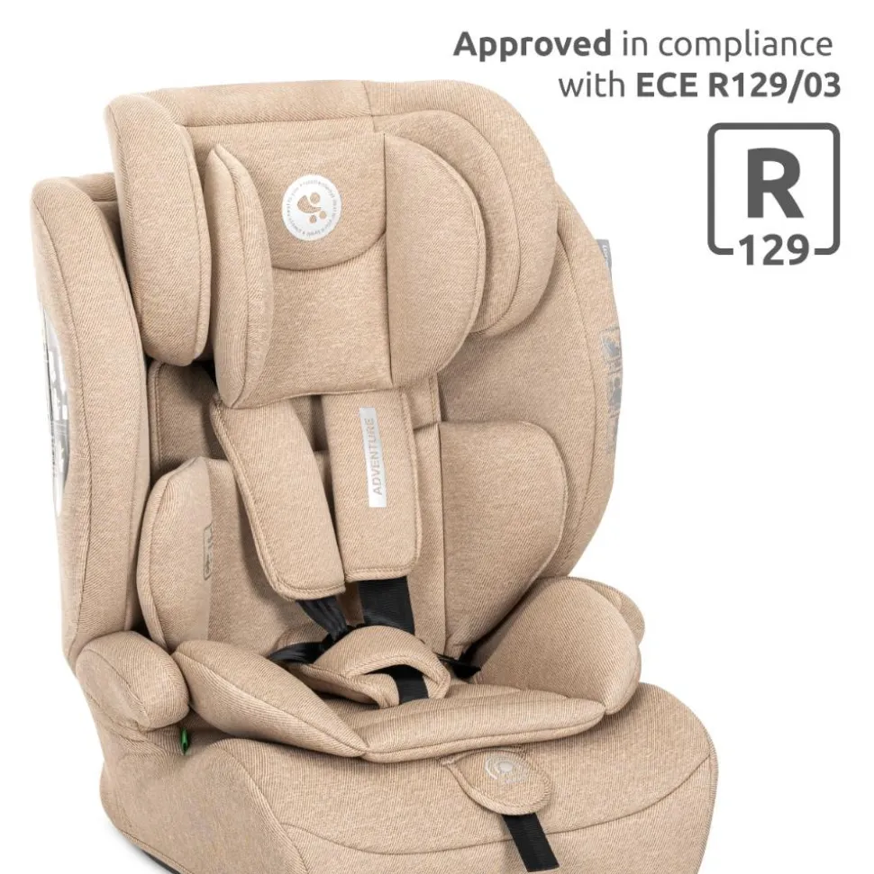 Siège auto adventure 76-150 cm i-size gris