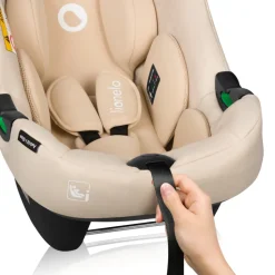 Siège auto astrid i-size beige sand