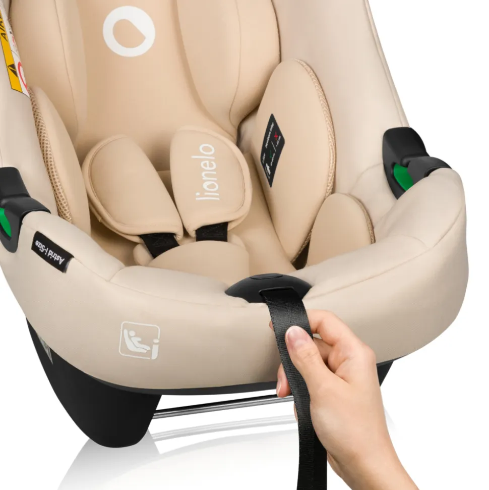 Siège auto astrid i-size beige sand