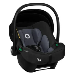 Siège-auto astrid i-size set black grey avec base isofix
