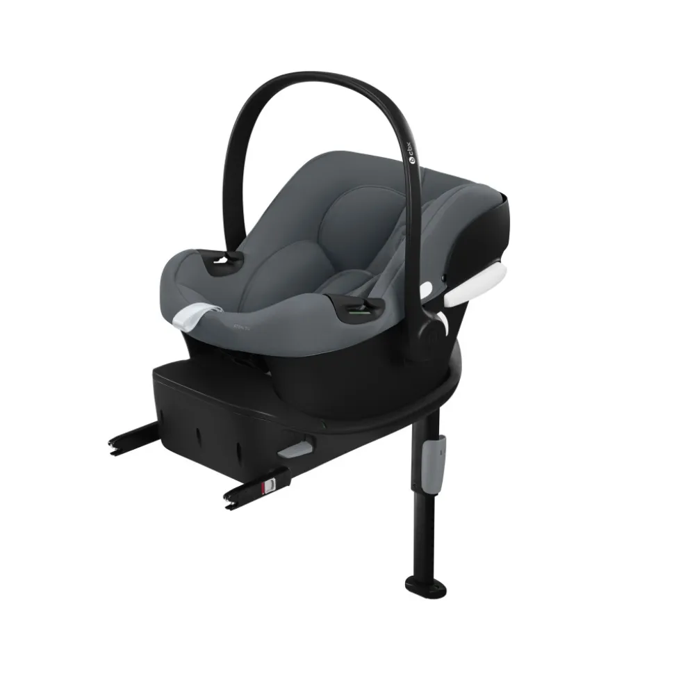 Siège auto aton b2 i-size avec base intégrée steel grey