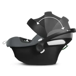 Siège auto aton b2 i-size avec base intégrée steel grey
