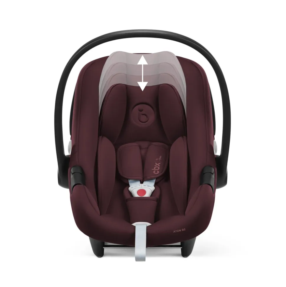 Siège auto aton b2 i-size avec base intégrée dynamic red