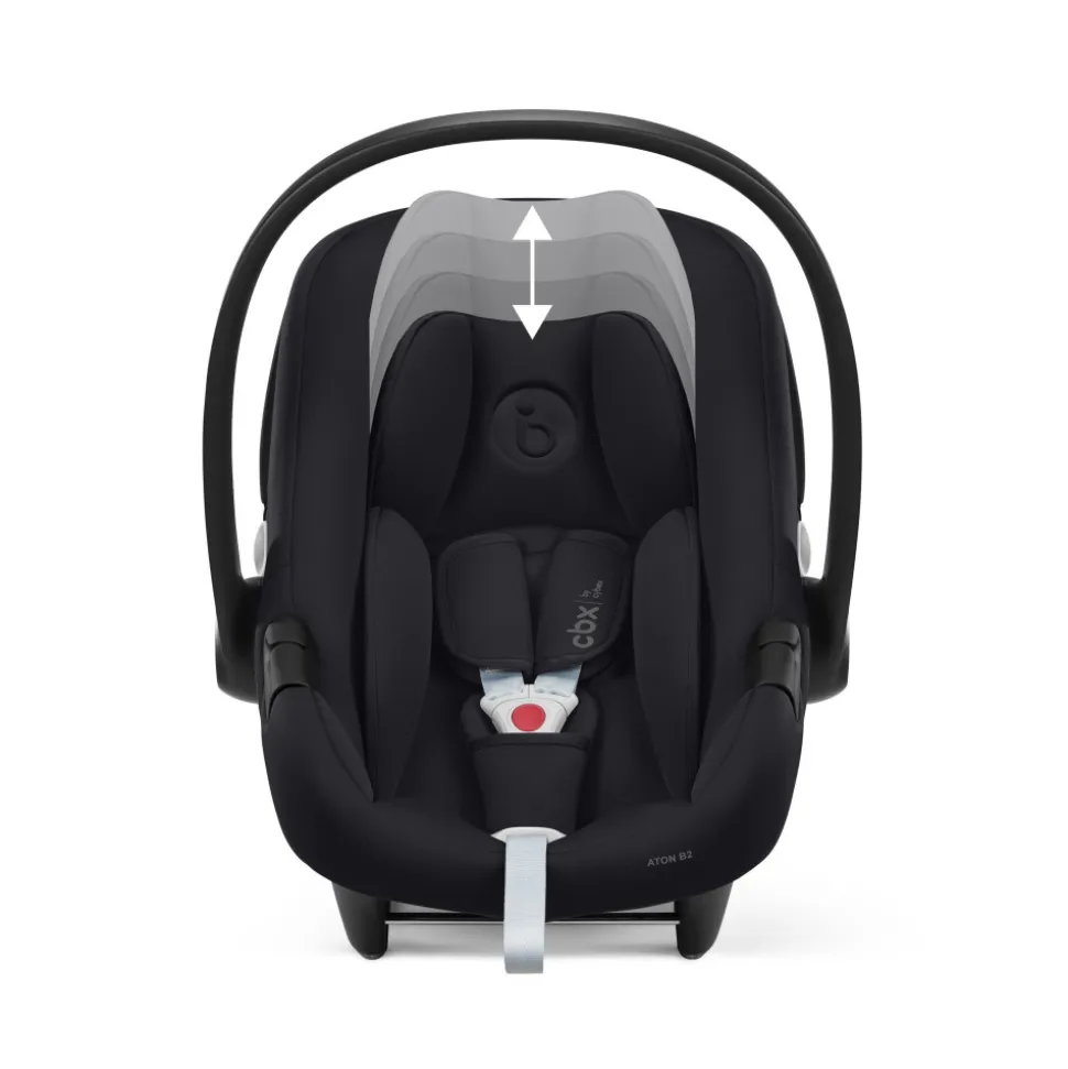 Siège auto aton b2 i-size avec base intégrée volcano black
