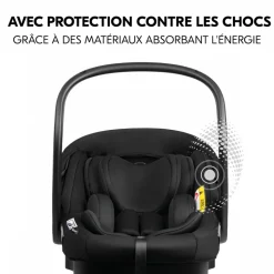 Siège auto bébé drive n care black