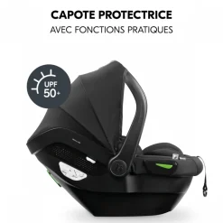 Siège auto bébé drive n care black