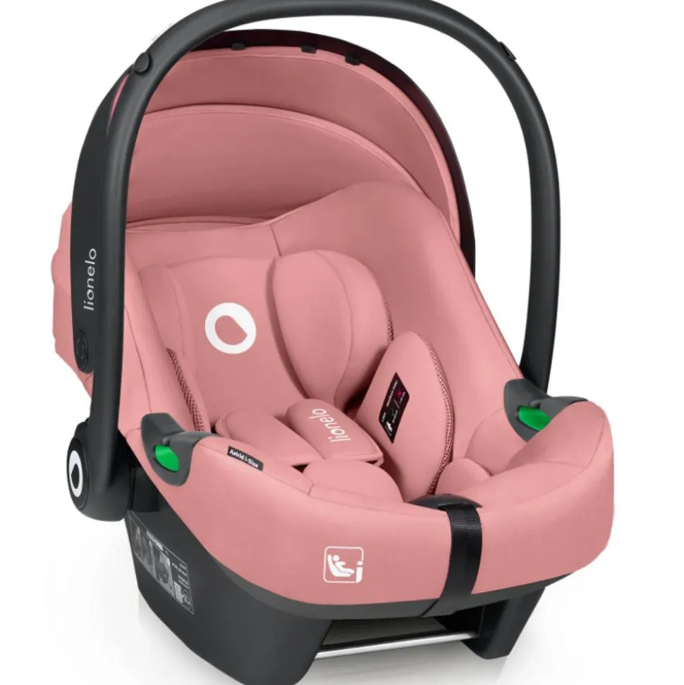 Siège-auto bébé lionelo astrid i-size pink coral