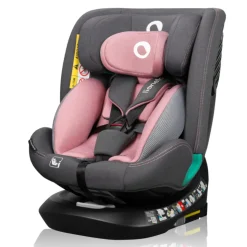 Siège-auto bébé lionelo bastiaan one i-size pink rose