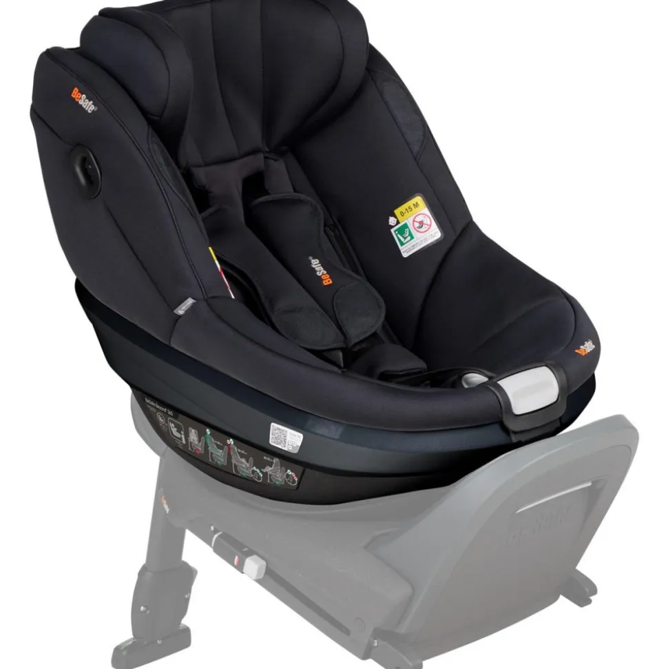 Siège auto beyond 2 360 - black soft breeze