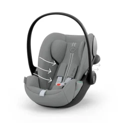 Siège auto cloud g3 i-size tissu plus stone grey